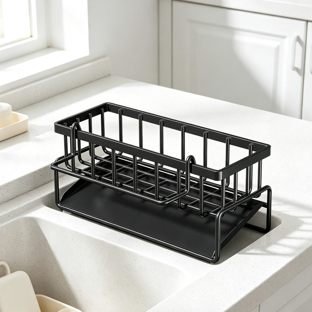 Kitchen Sink Caddy & Sponge Holder