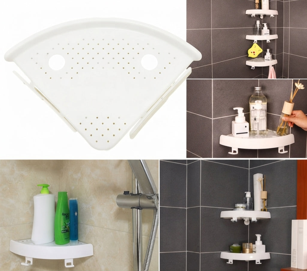 Corner Shower Storage Shelf